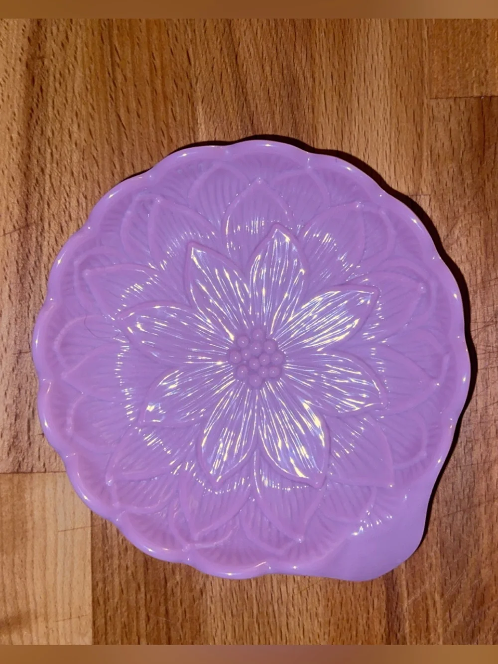 The Pioneer Woman Lilac Floral Plastic Spoon Rest